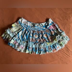 Just Cavalli Multicolor A-Line Skirt